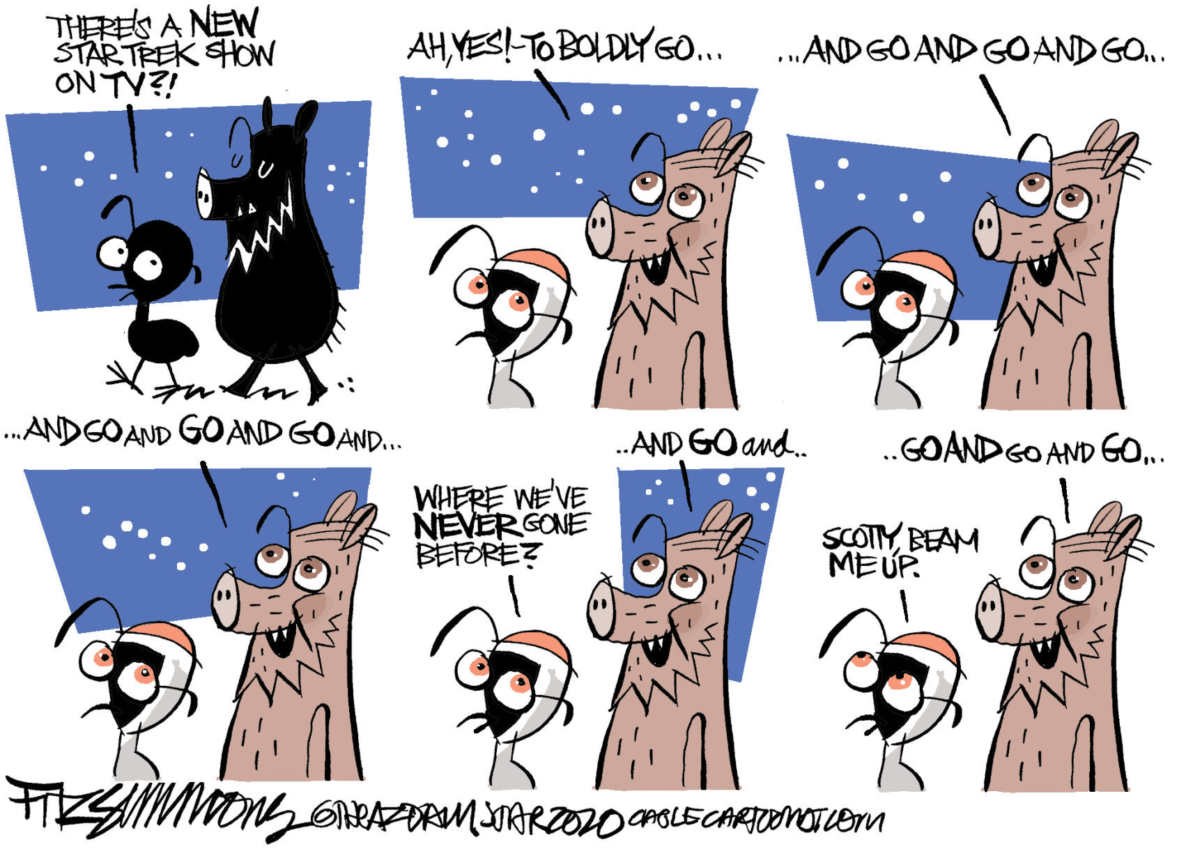 Last Laugh: Trekking